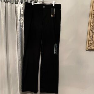 Lee Black Straight Fit Dress Pants